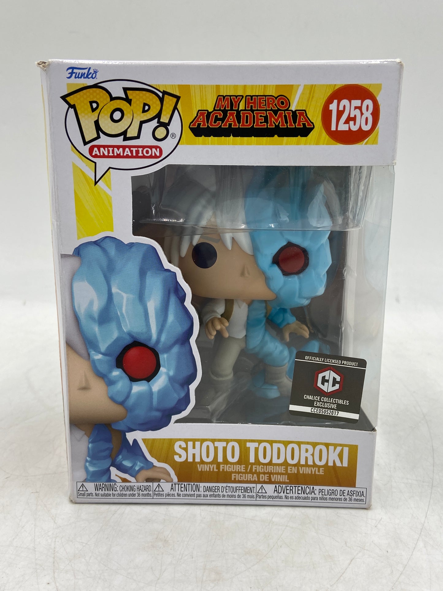 New Funko POP! My Hero Academia Shoto Todoroki Chalice Exclusive Vinyl Figure 1258