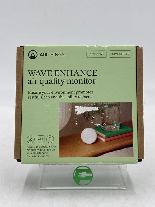 New Airthings Wave Enhance Air Quality Monitor