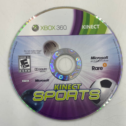 Kinect Sports (Microsoft Xbox 360, 2010) Includes Manual + Insert