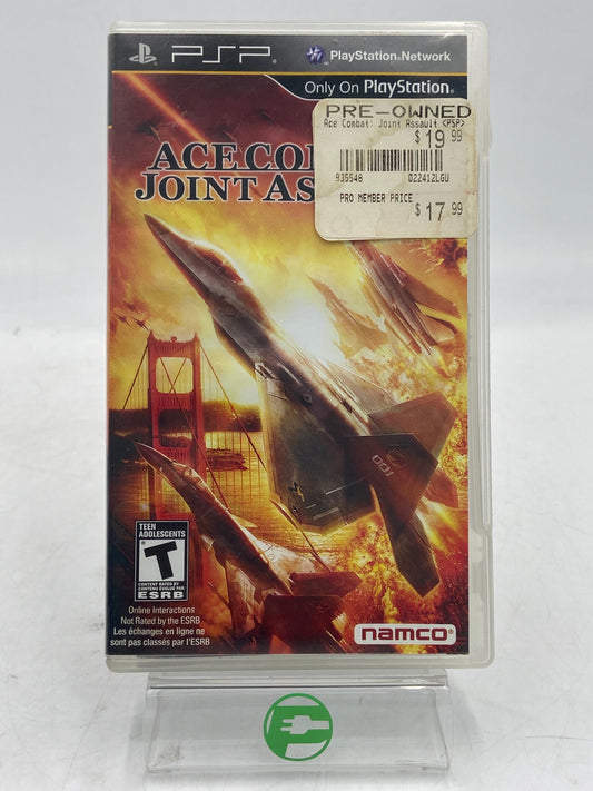 Ace Combat: Joint Assault (Sony PlayStation Portable PSP, 2010)