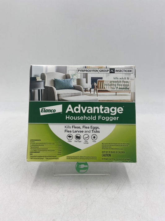 New Elanco Advantage Household  Flea Fogger AHAPO76T