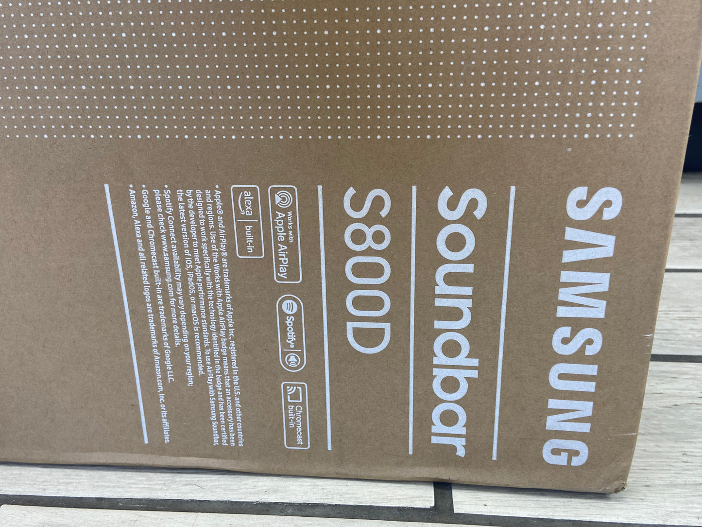 New Samsung HW-S800D Soundbar HW-S800D/ZA