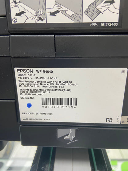 Epson Workforce Pro WF-4640 All-In-One Printer C511E