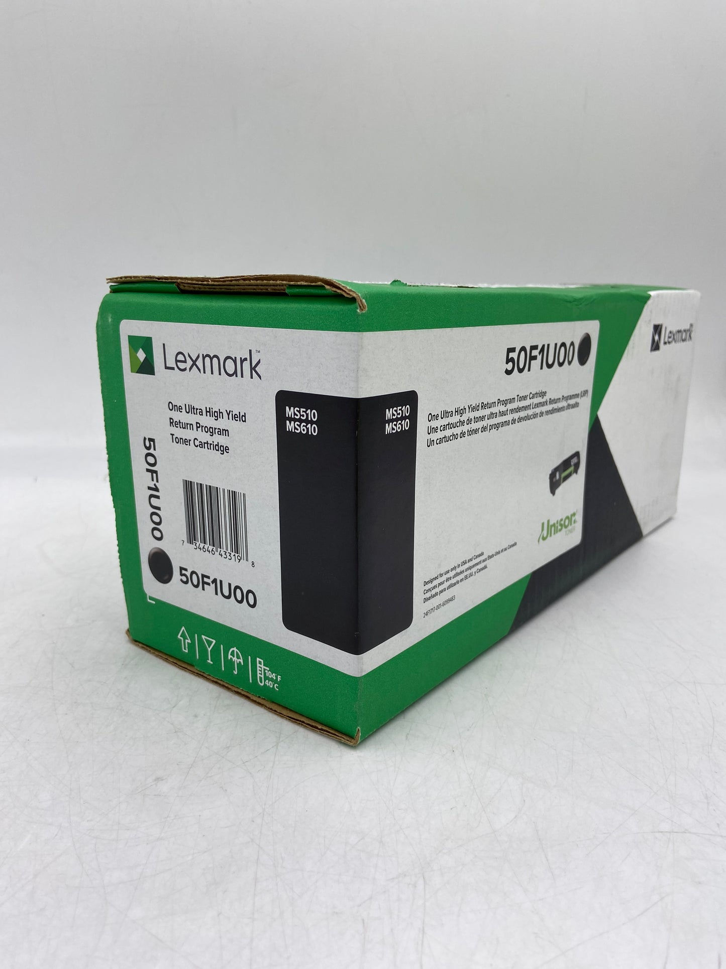 New Lexmark 50F1U00 Black MS510