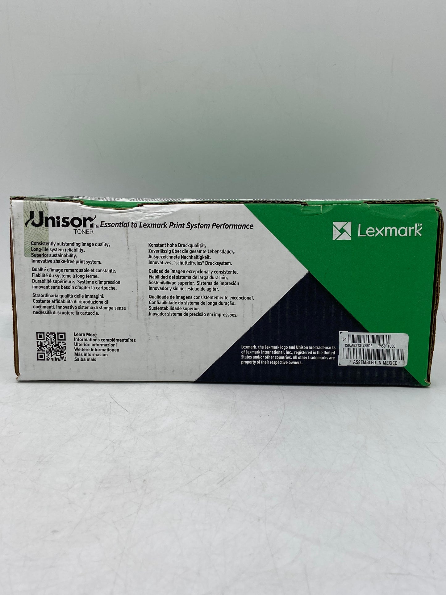 New Lexmark 50F1U00 Black MS510