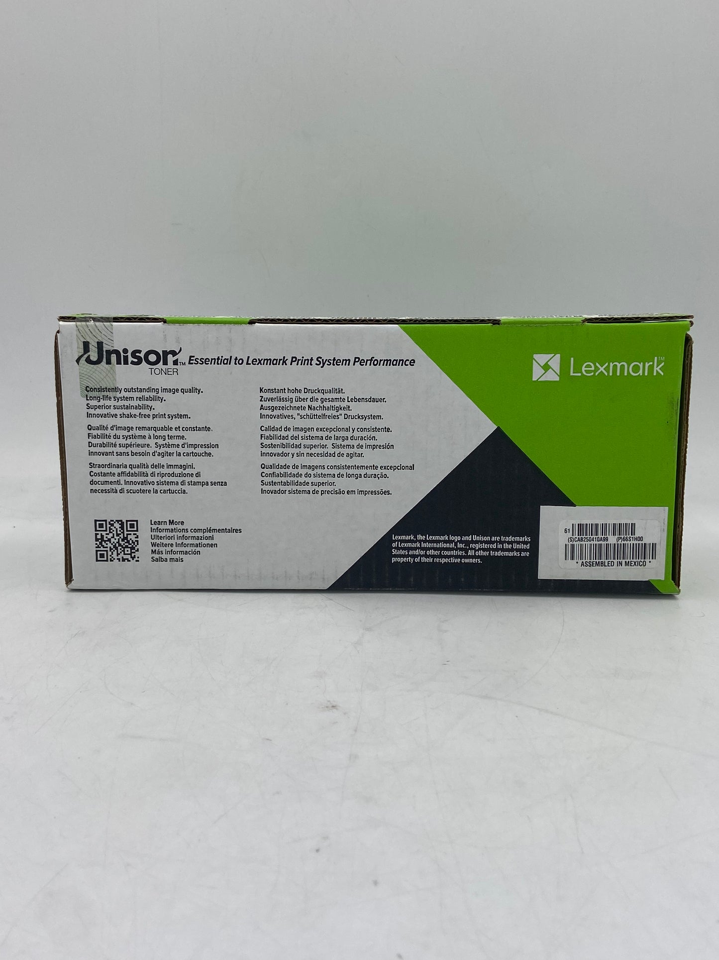 New Lexmark 66S1H00 MS531 Black Toner Cartridge