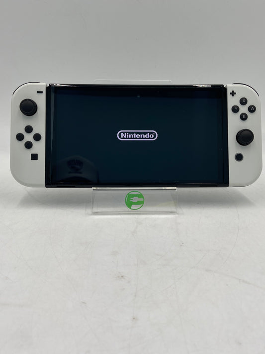 Nintendo Switch OLED Video Game Console HEG-001 Arctic White Bundle