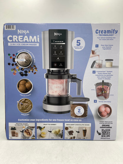 New Ninja Creami 5-In-1 Ice Cream Maker NC300WH