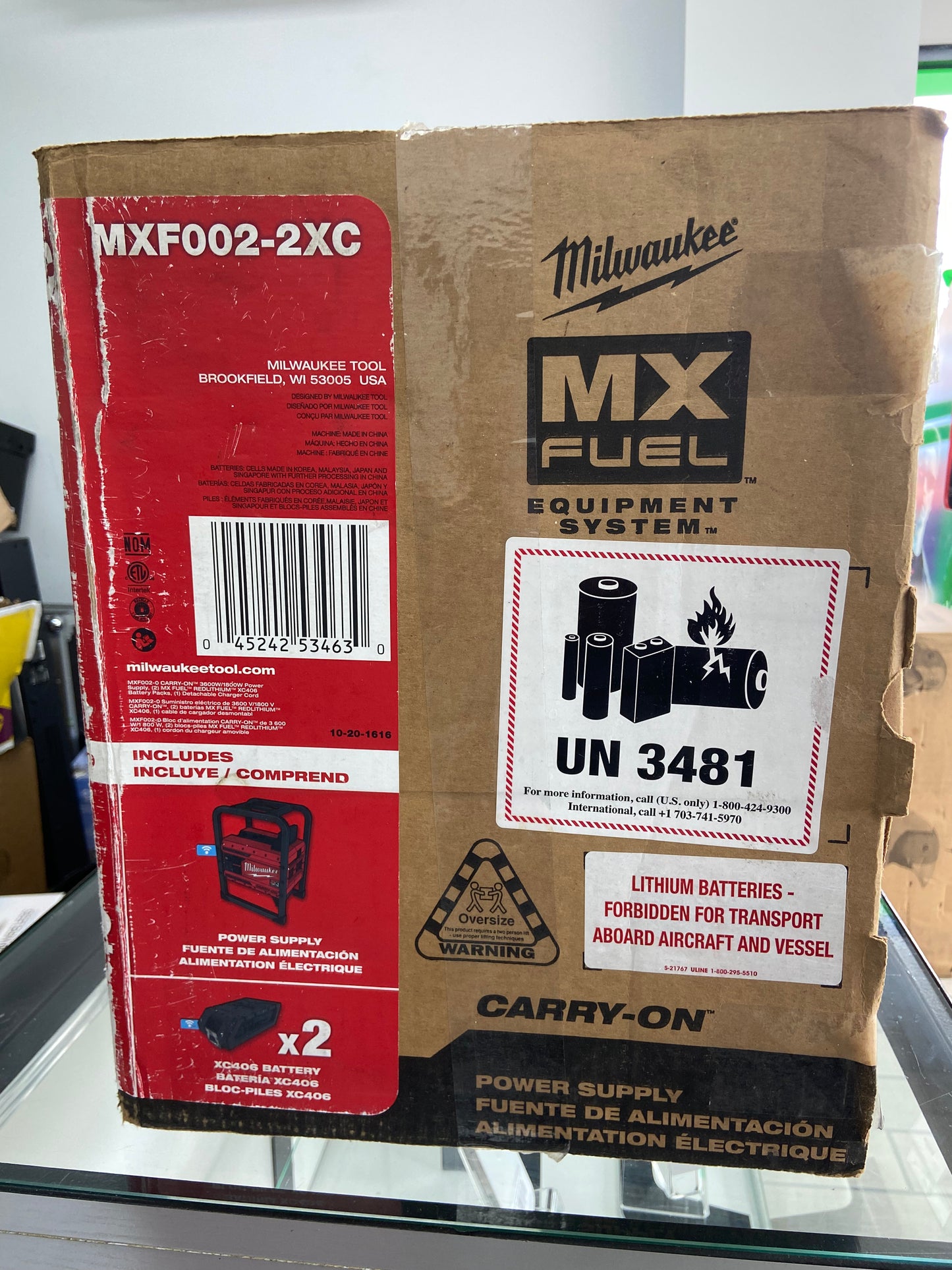 New Milwaukee MXF002-2XC Power Supply