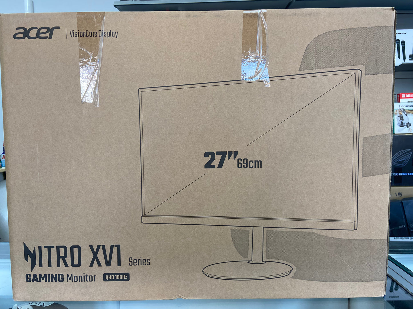 New Acer 27" XV272U WQHD IPS 240Hz Gaming Monitor