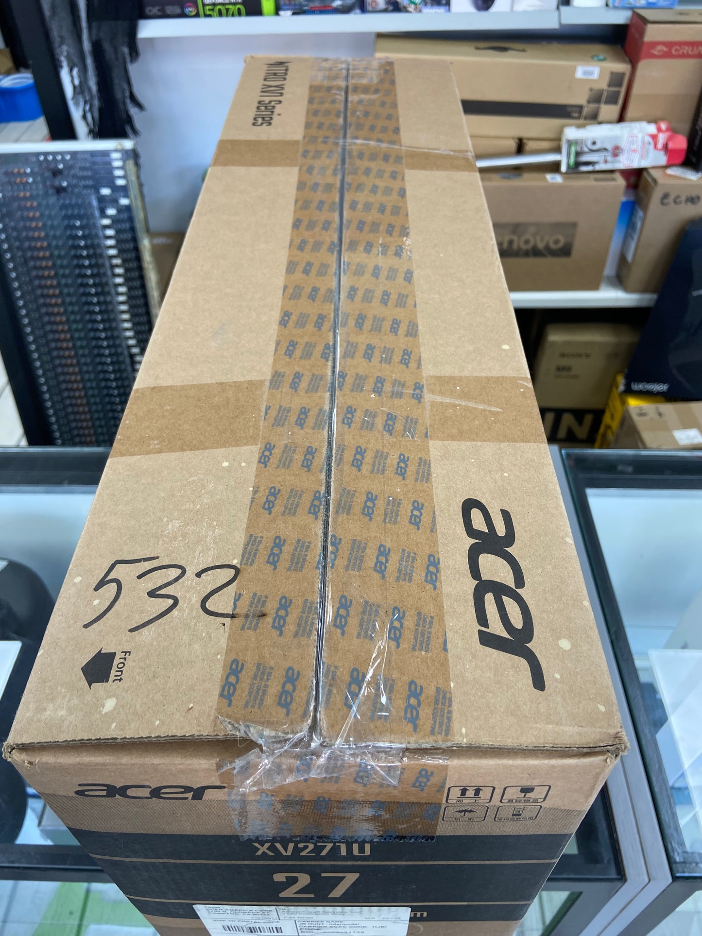 New Acer 27" XV272U WQHD IPS 240Hz Gaming Monitor