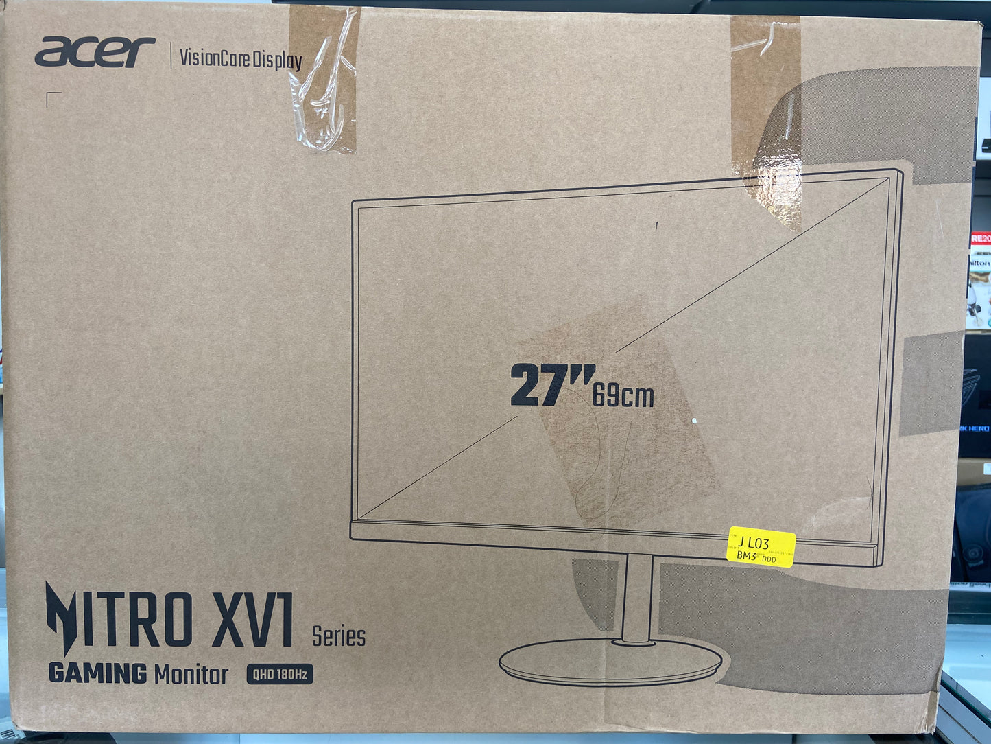 New Acer 27" XV272U WQHD IPS 240Hz Gaming Monitor