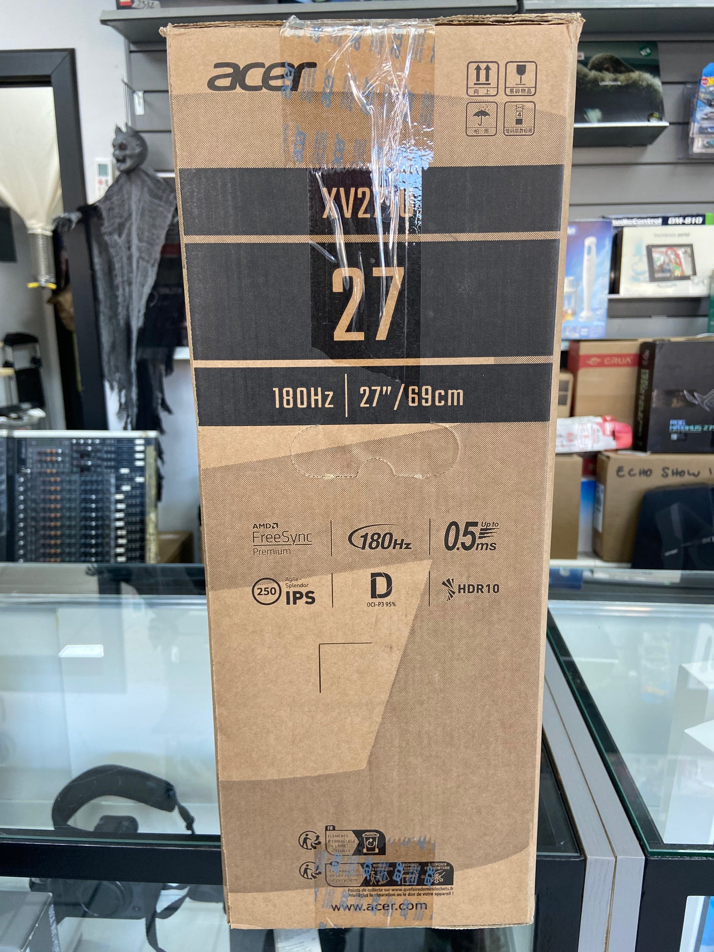 New Acer 27" XV272U WQHD IPS 240Hz Gaming Monitor