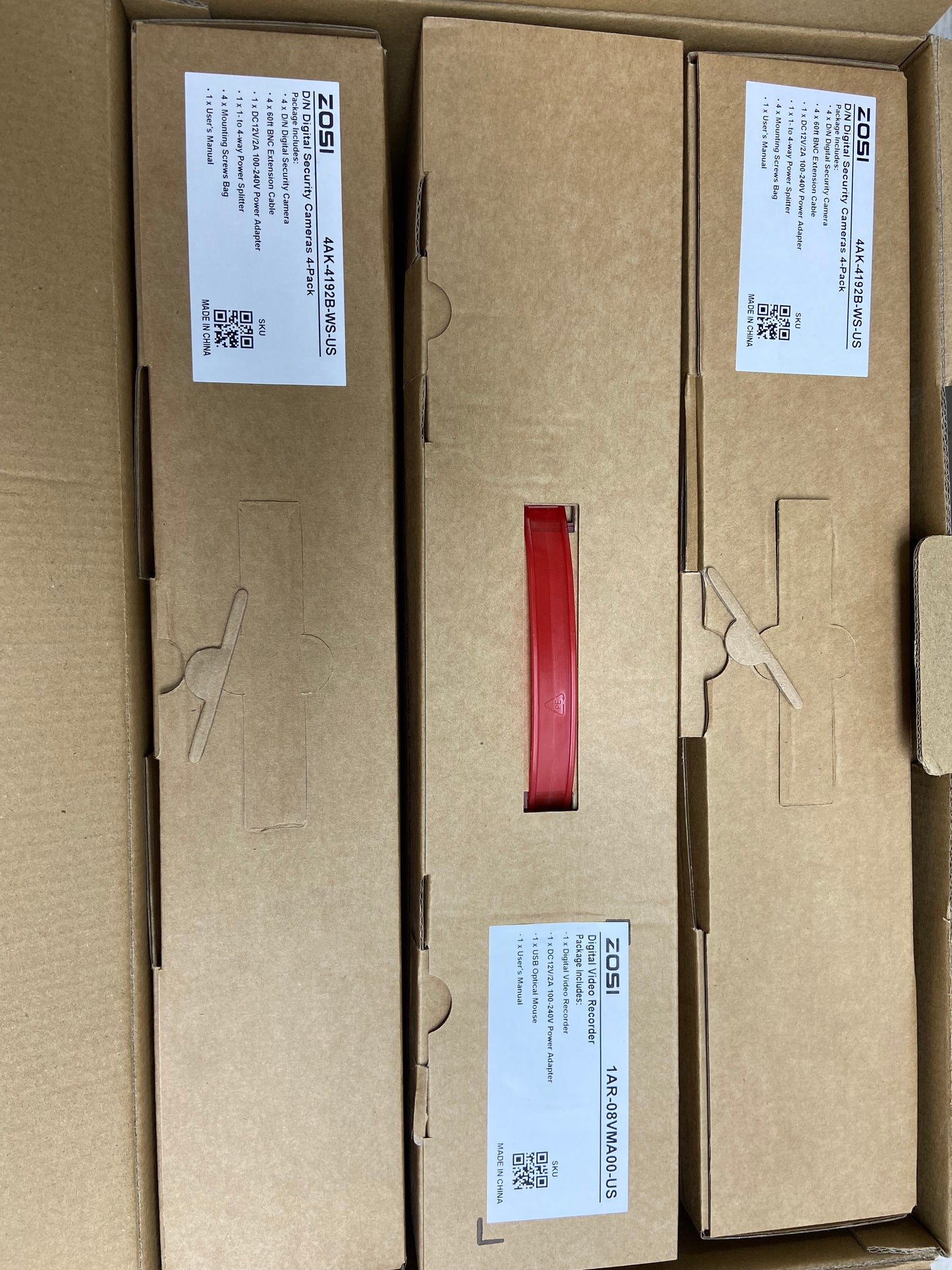 New ZOSI 8-Camera 8-Channel Video Surveillance System Smart Security System 8VMA-419W8S-00-US