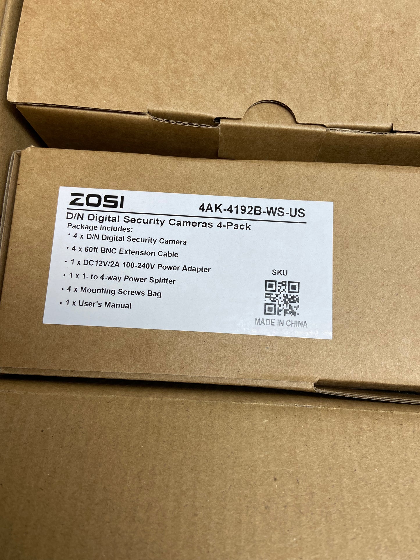 New ZOSI 8-Camera 8-Channel Video Surveillance System Smart Security System 8VMA-419W8S-00-US