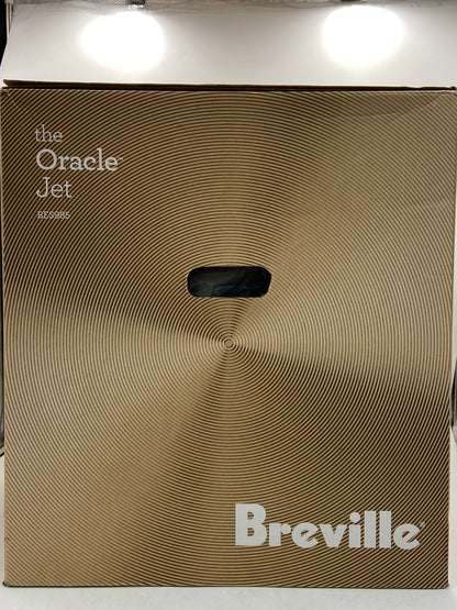 New Breville The Oracle Jet (Brushed, Stainless Steel) All-In-One Coffee Espresso Machine BES985