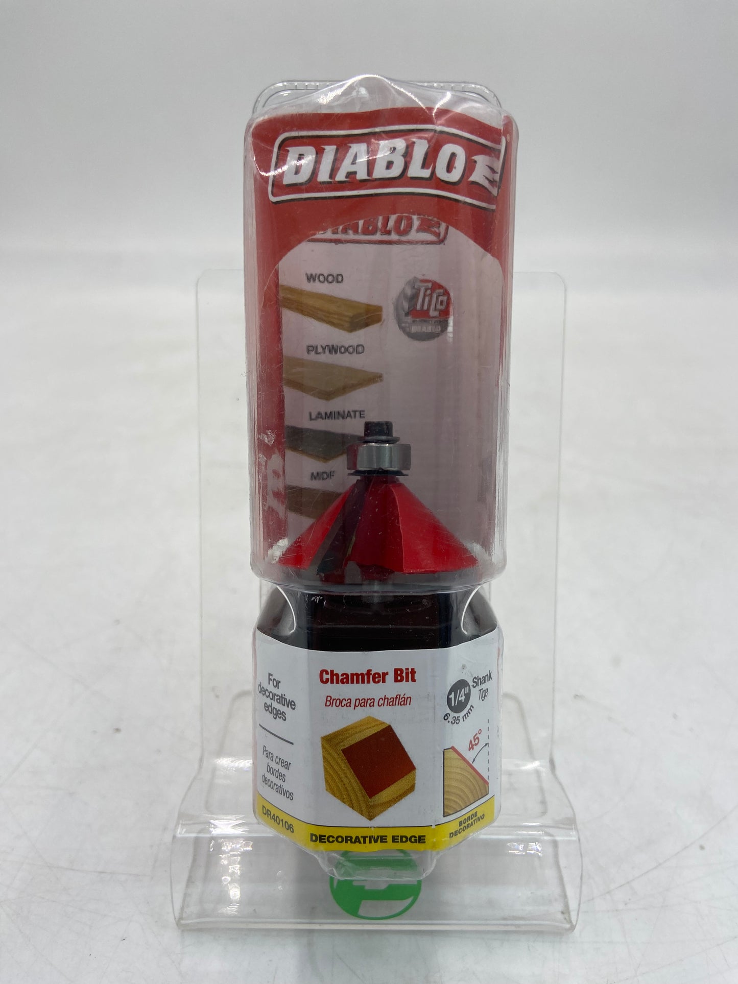 New Diablo 45 Degree 5/8" Cut Length Chamfer Bit Drill Bit DR40106