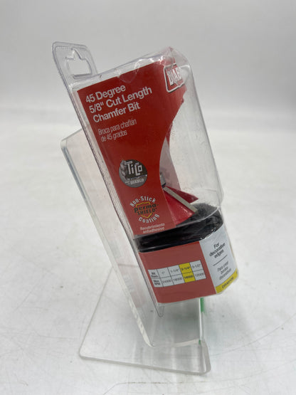 New Diablo 45 Degree 5/8" Cut Length Chamfer Bit Drill Bit DR40106