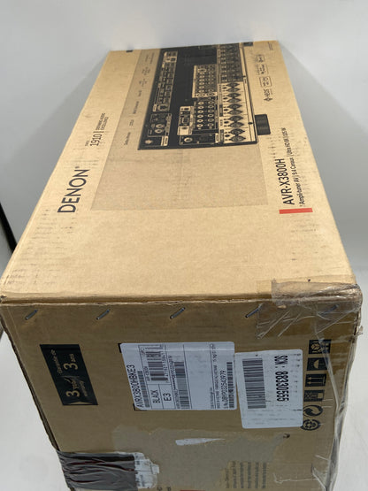 New Denon AVRE-X3800H 8K Ultra HD 105 W 9.4 Channel AV Receiver AVRE-X3800H