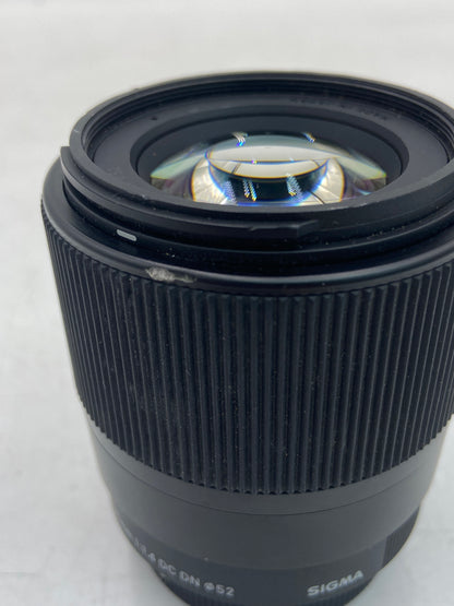 Sigma 30mm f/1.4 30mm f/1.4 DC DN For Lumix MFT-Micro Four Thirds Mount Fixed/Prime Lens