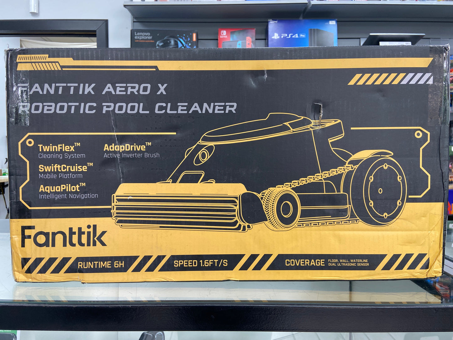 New Fanttik Aero x Robotic Pool Cleaner 6h Runtime Pool Cleaner