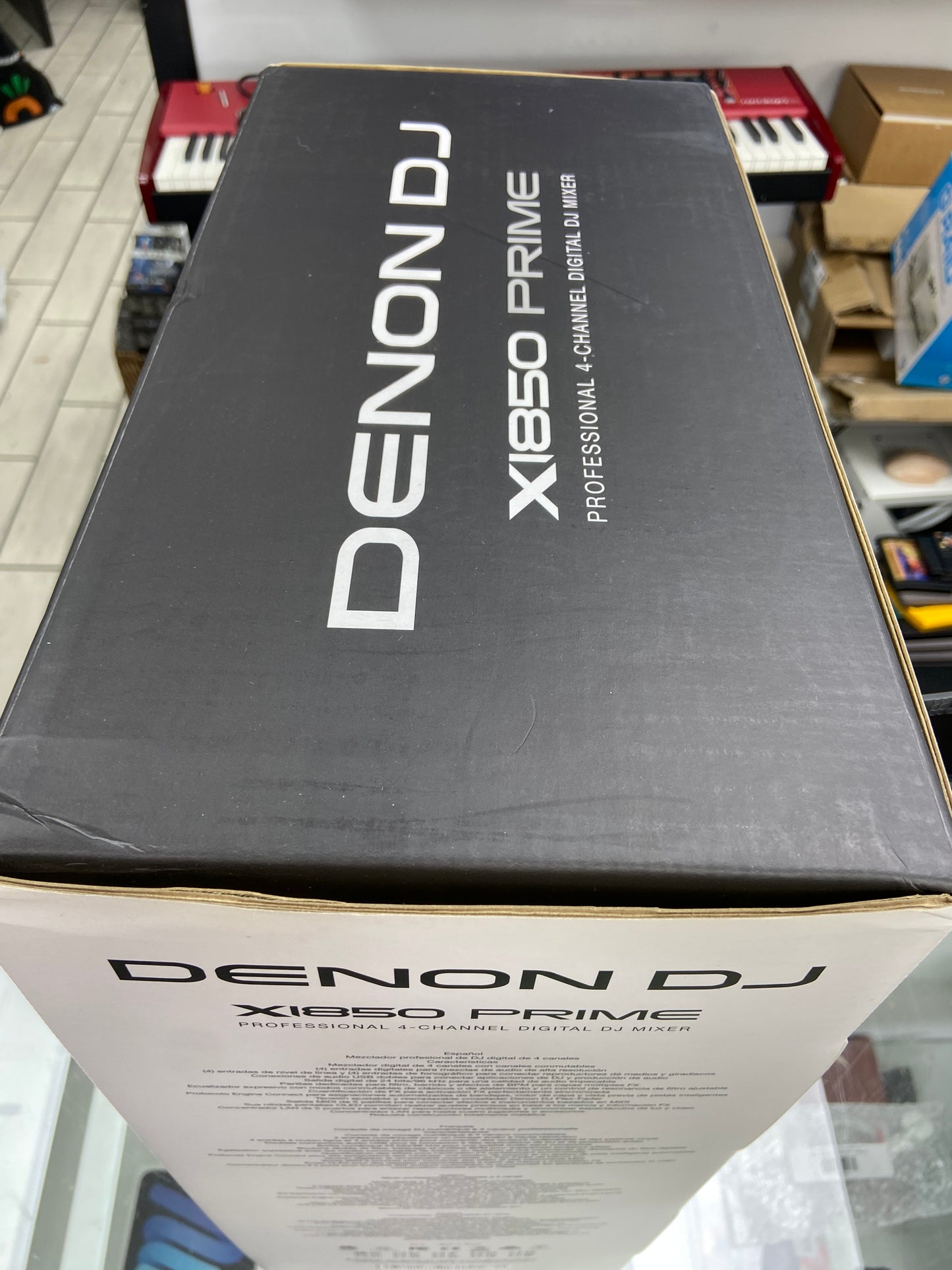 New Denon DJ X1850 Prime Professional 4-Channel Digital DJ Mixer X1850