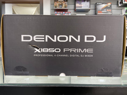 New Denon DJ X1850 Prime Professional 4-Channel Digital DJ Mixer X1850
