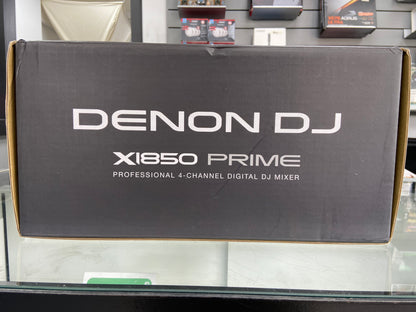 New Denon DJ X1850 Prime Professional 4-Channel Digital DJ Mixer X1850