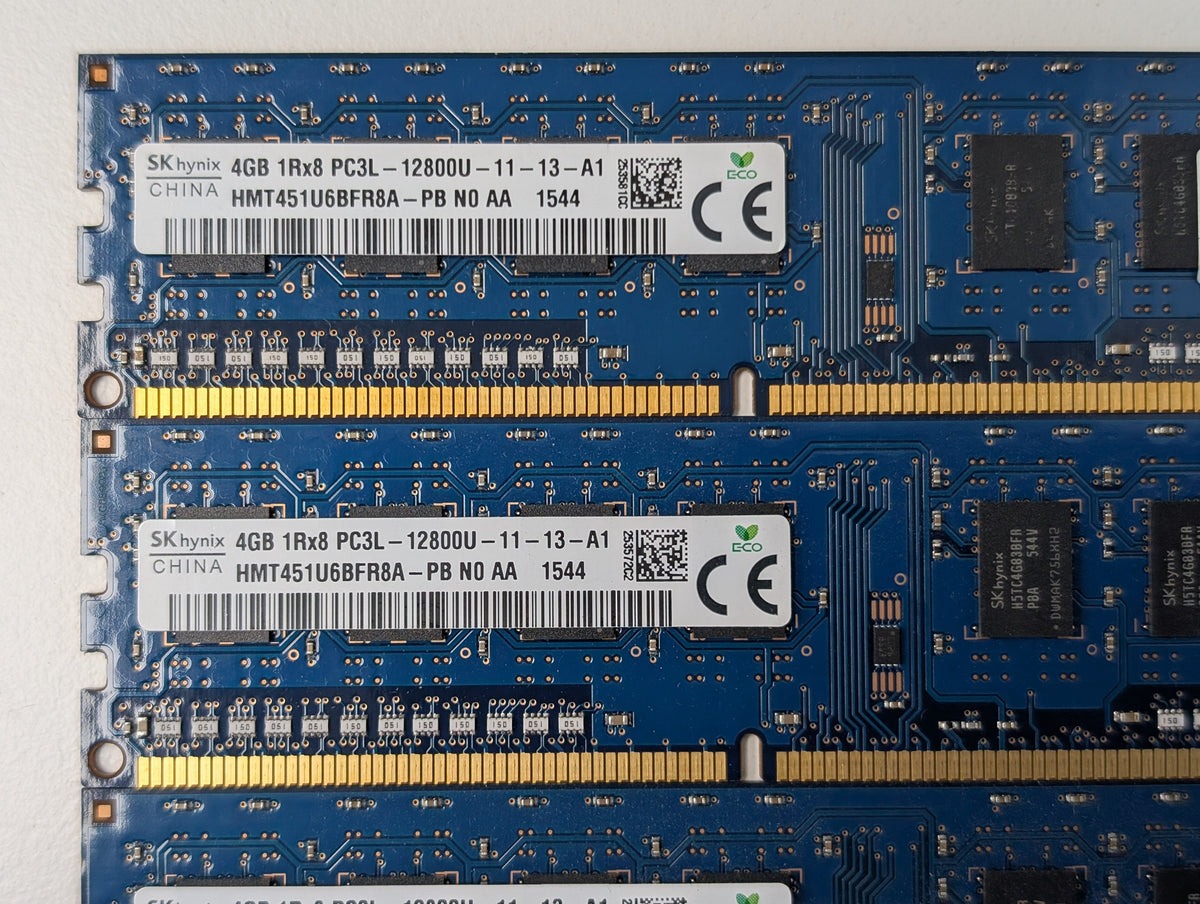 SK Hynix 4GB PC3L-12800U DDR3L 1600MHz HP Desktop RAM Memory Bulk Lot