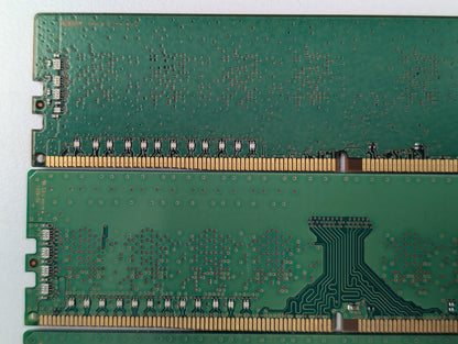 Samsung HP 4GB DDR4 2133MHz PC4-17000 UDIMM M378A5143EB1-CPB RAM Memory Lot Set