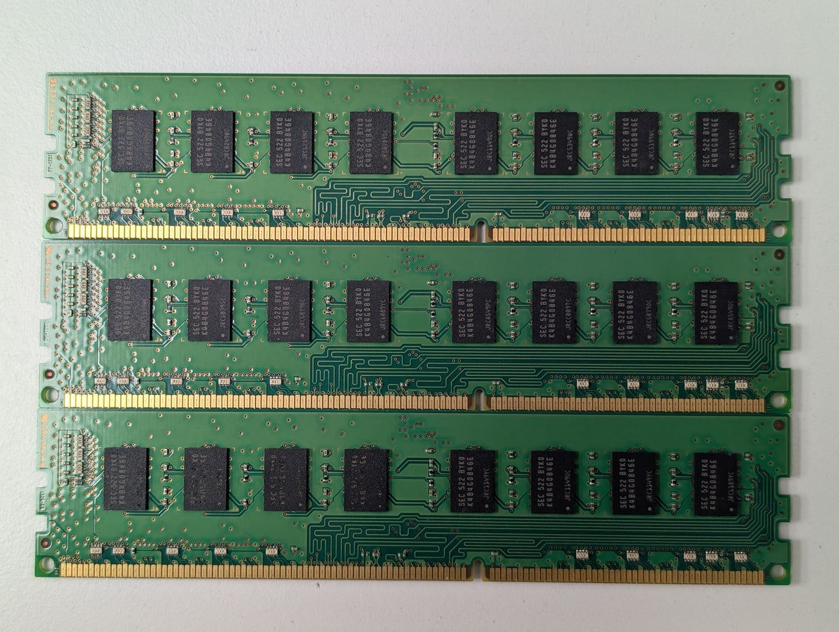 Samsung HP 8GB DDR3-1600MHz PC3L-12800U UDIMM Desktop Memory Ram Lot 698651-154