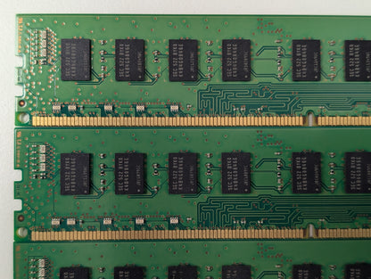 Samsung HP 8GB DDR3-1600MHz PC3L-12800U UDIMM Desktop Memory Ram Lot 698651-154