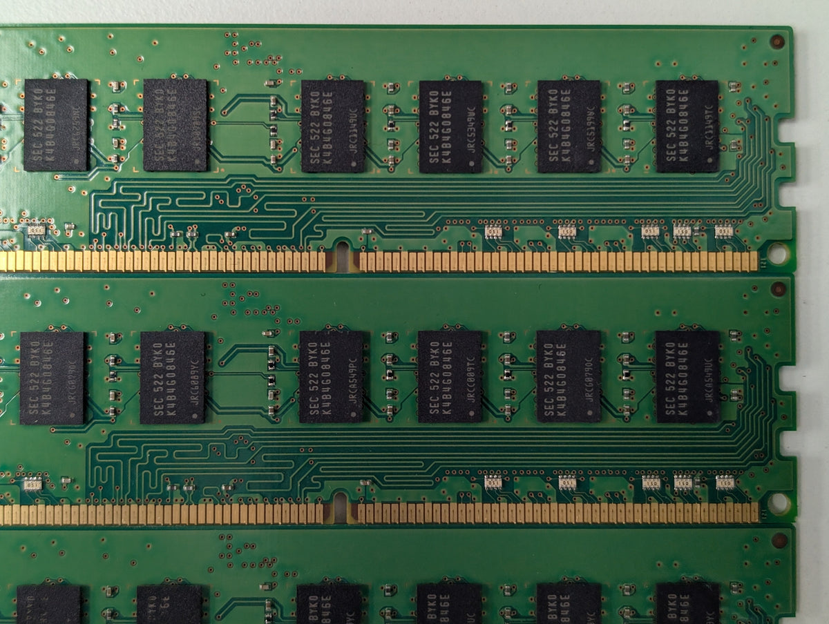 Samsung HP 8GB DDR3-1600MHz PC3L-12800U UDIMM Desktop Memory Ram Lot 698651-154