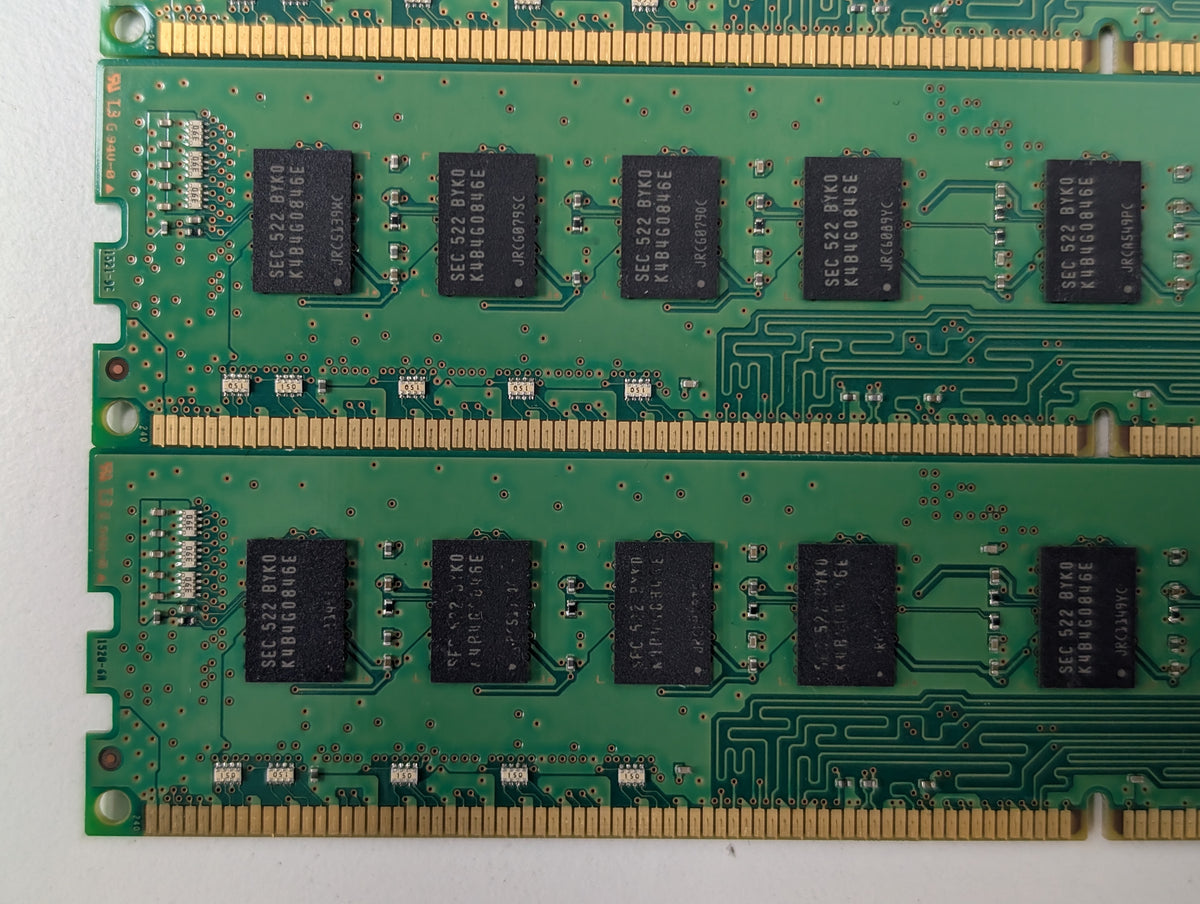 Samsung HP 8GB DDR3-1600MHz PC3L-12800U UDIMM Desktop Memory Ram Lot 698651-154