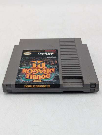 Double Dragon III The Sacred Stones Nintendo NES 1991 Video Game Cartridge