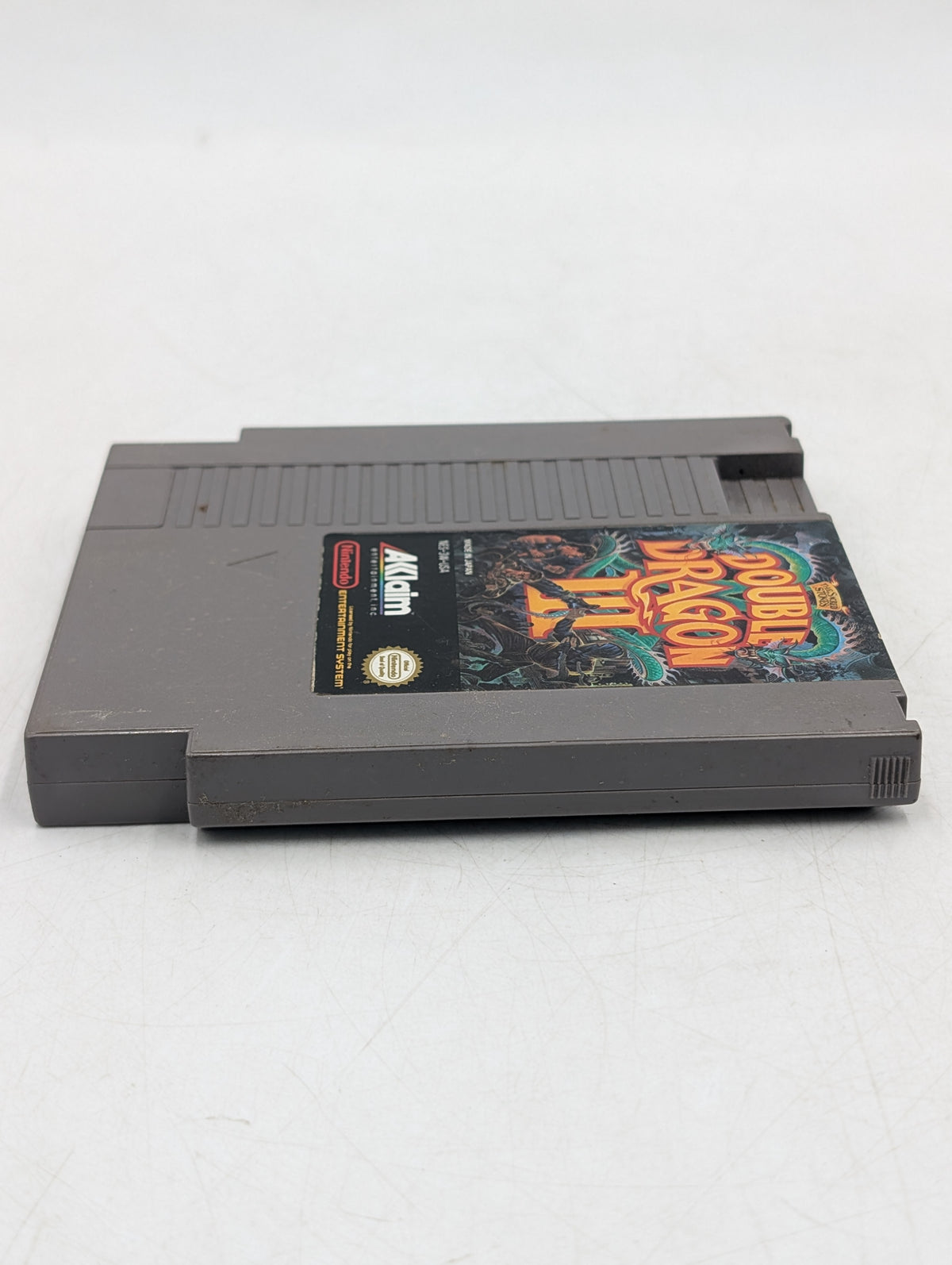 Double Dragon III The Sacred Stones Nintendo NES 1991 Video Game Cartridge
