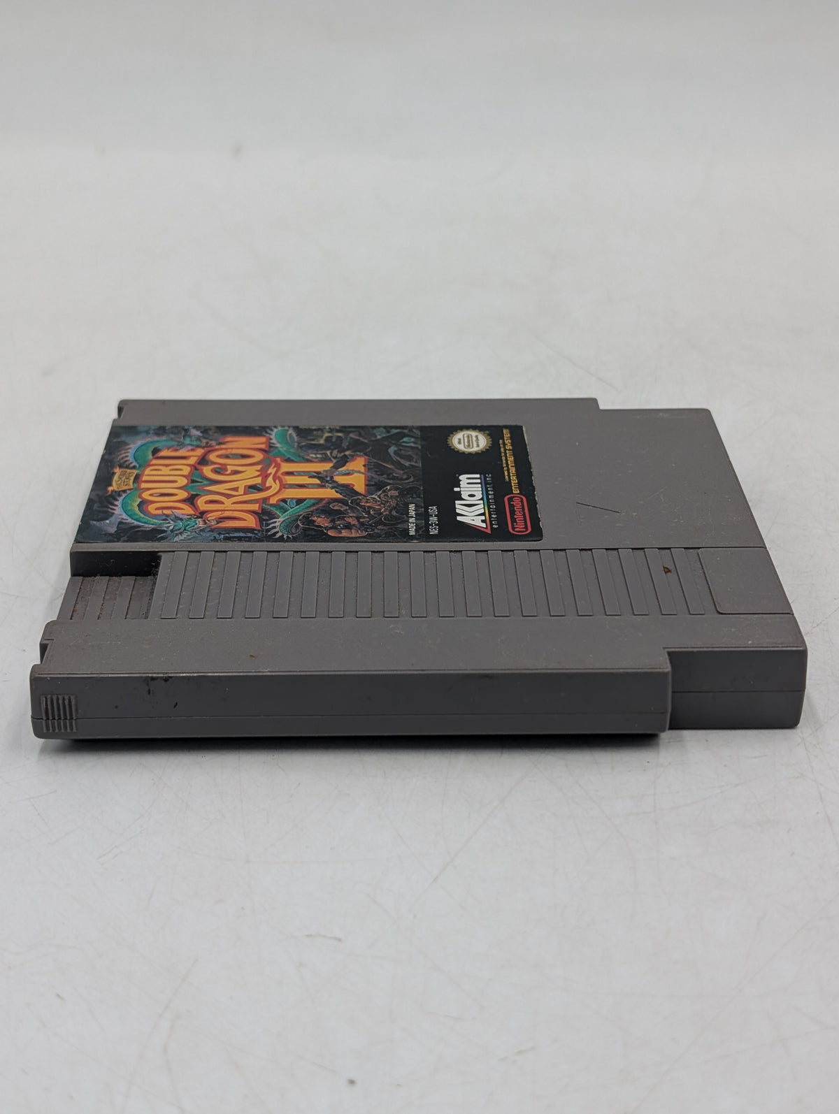 Double Dragon III The Sacred Stones Nintendo NES 1991 Video Game Cartridge