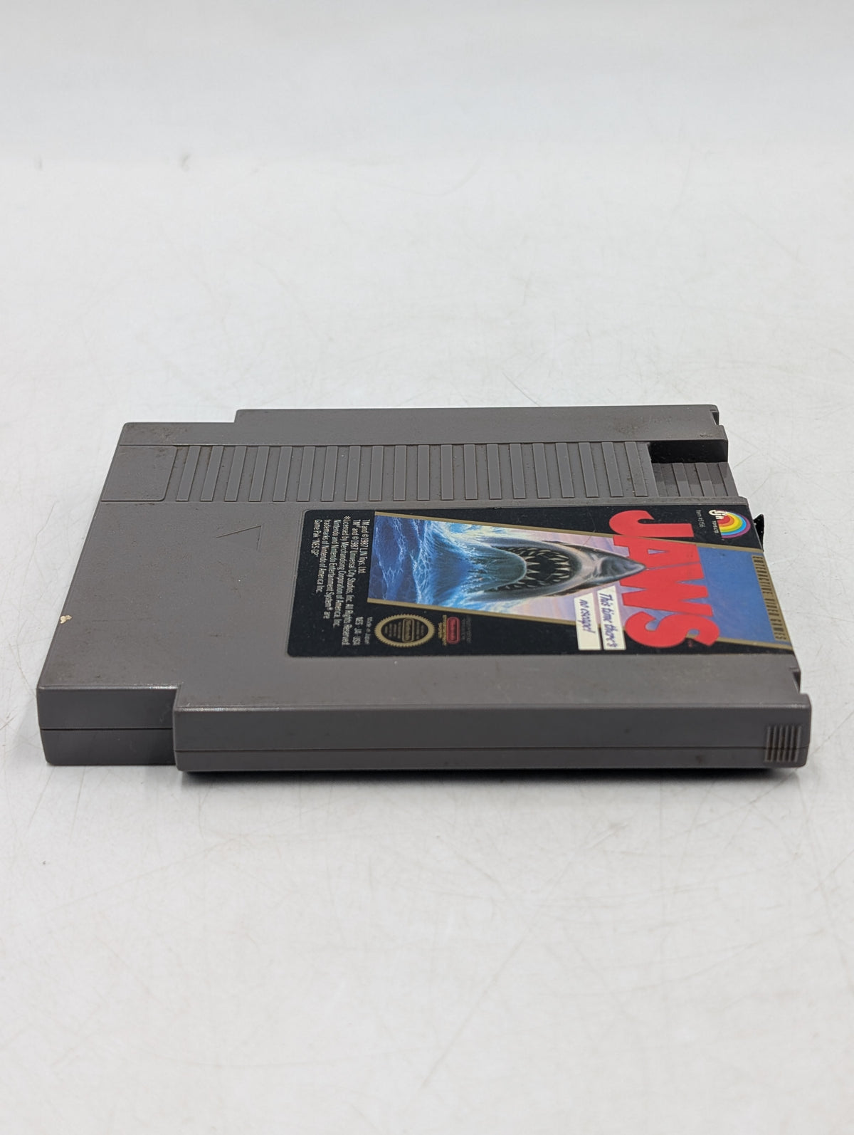 Jaws Nintendo NES 1987 Video Game Cartridge LJN LTD NES-JA-USA