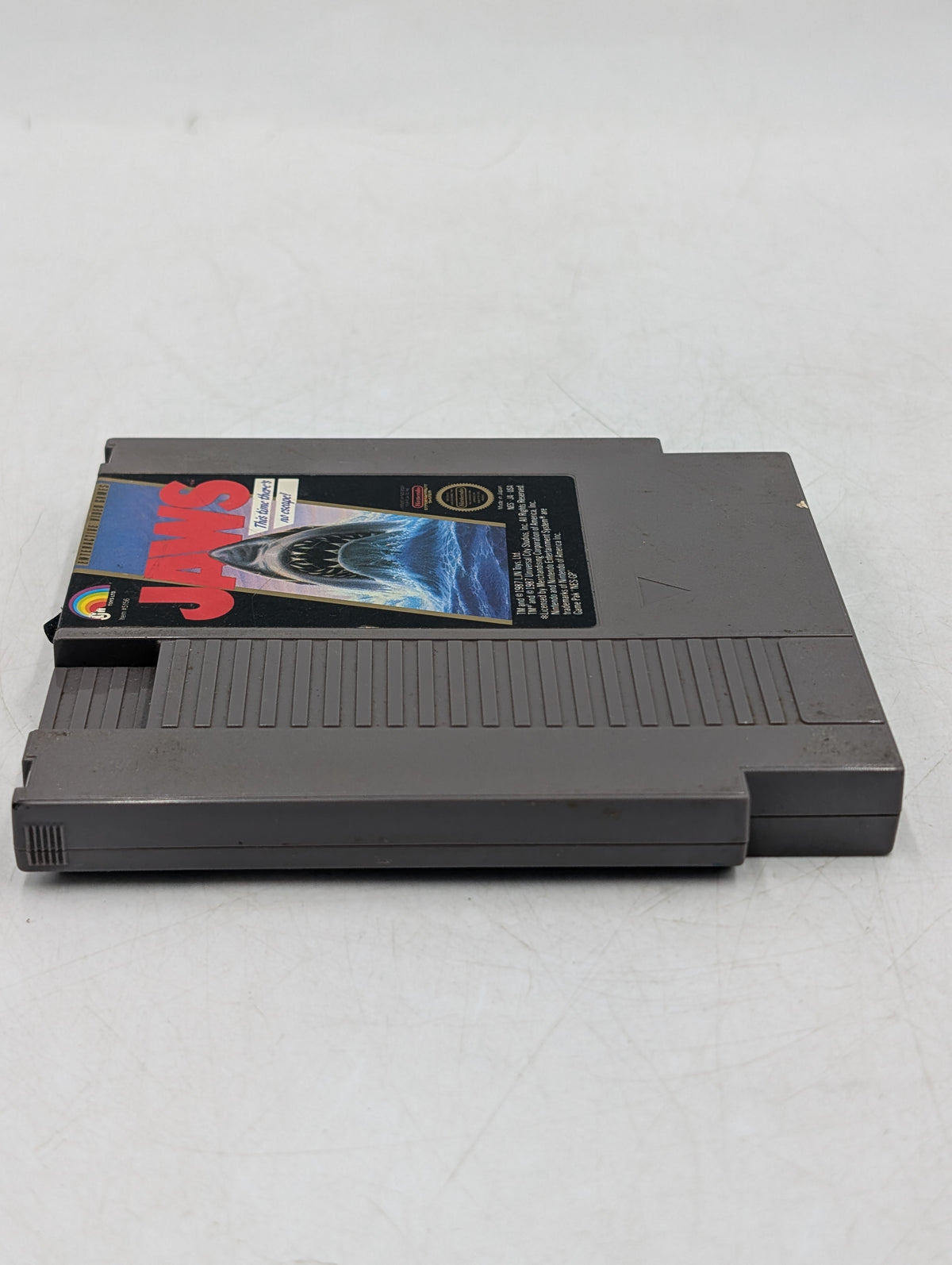 Jaws Nintendo NES 1987 Video Game Cartridge LJN LTD NES-JA-USA