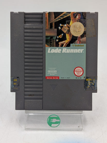 Lode Runner Nintendo NES 1987 5-Screw Video Game Cartridge NES-LO-USA