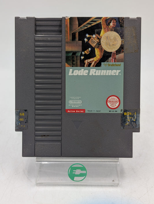Lode Runner Nintendo NES 1987 5-Screw Video Game Cartridge NES-LO-USA