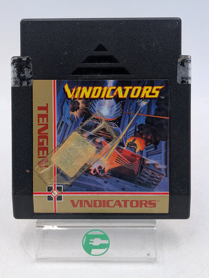 Vindicators Nintendo NES 1988 Tengen Black Video Game Cartridge