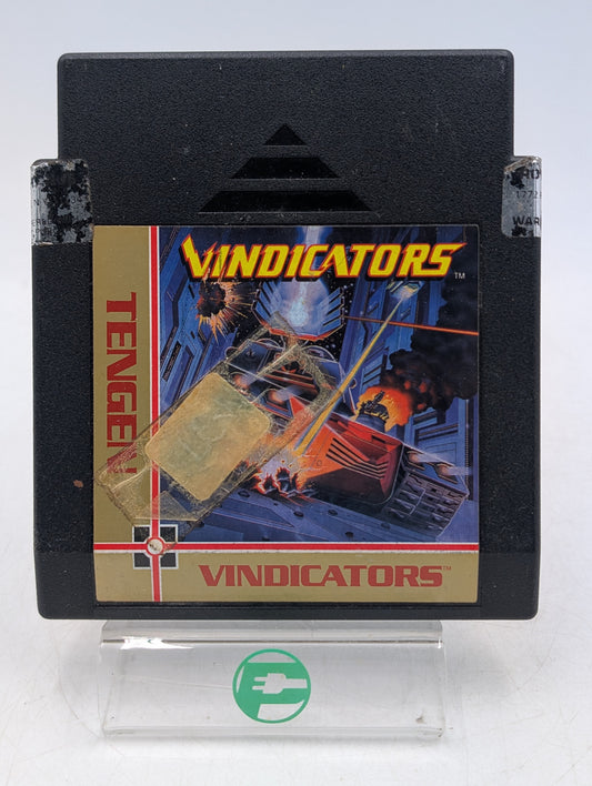Vindicators Nintendo NES 1988 Tengen Black Video Game Cartridge