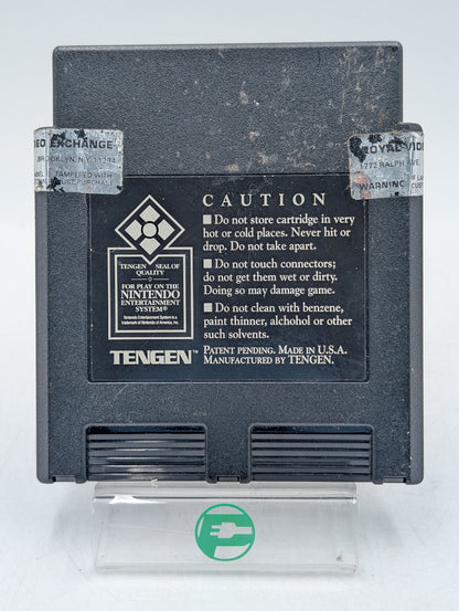 Vindicators Nintendo NES 1988 Tengen Black Video Game Cartridge