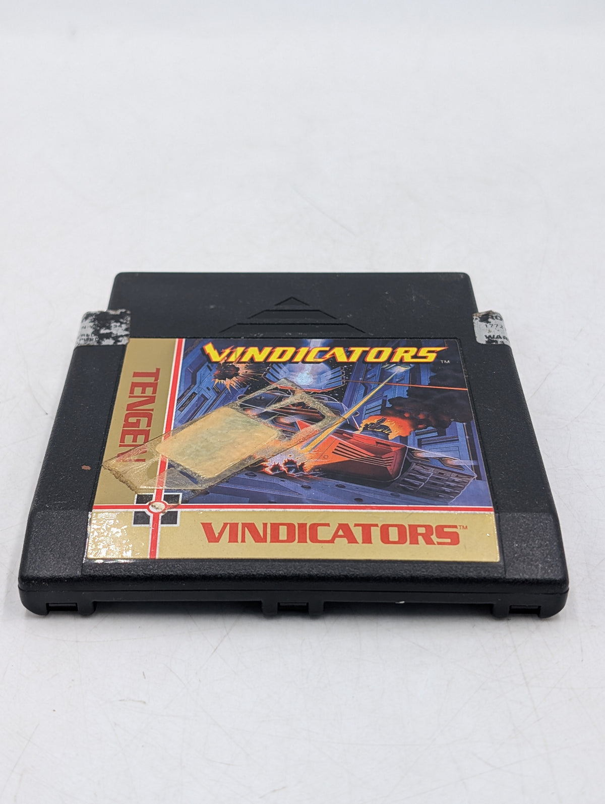 Vindicators Nintendo NES 1988 Tengen Black Video Game Cartridge