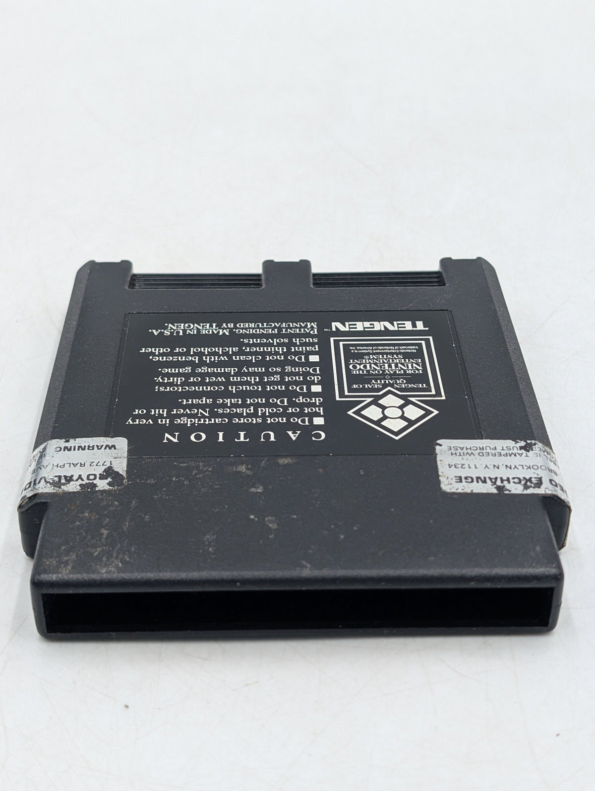 Vindicators Nintendo NES 1988 Tengen Black Video Game Cartridge