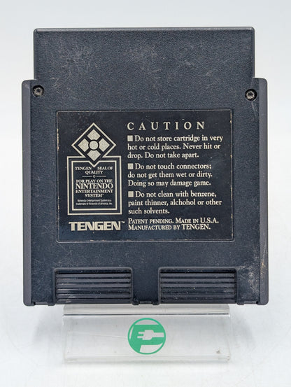 Pac-Man Nintendo NES 1990 Tengen Black Video Game Cartridge
