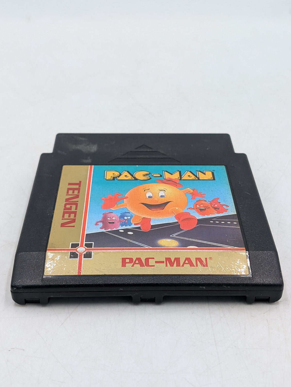 Pac-Man Nintendo NES 1990 Tengen Black Video Game Cartridge