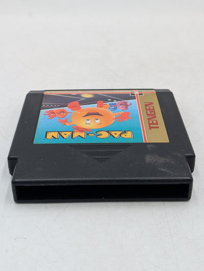 Pac-Man Nintendo NES 1990 Tengen Black Video Game Cartridge