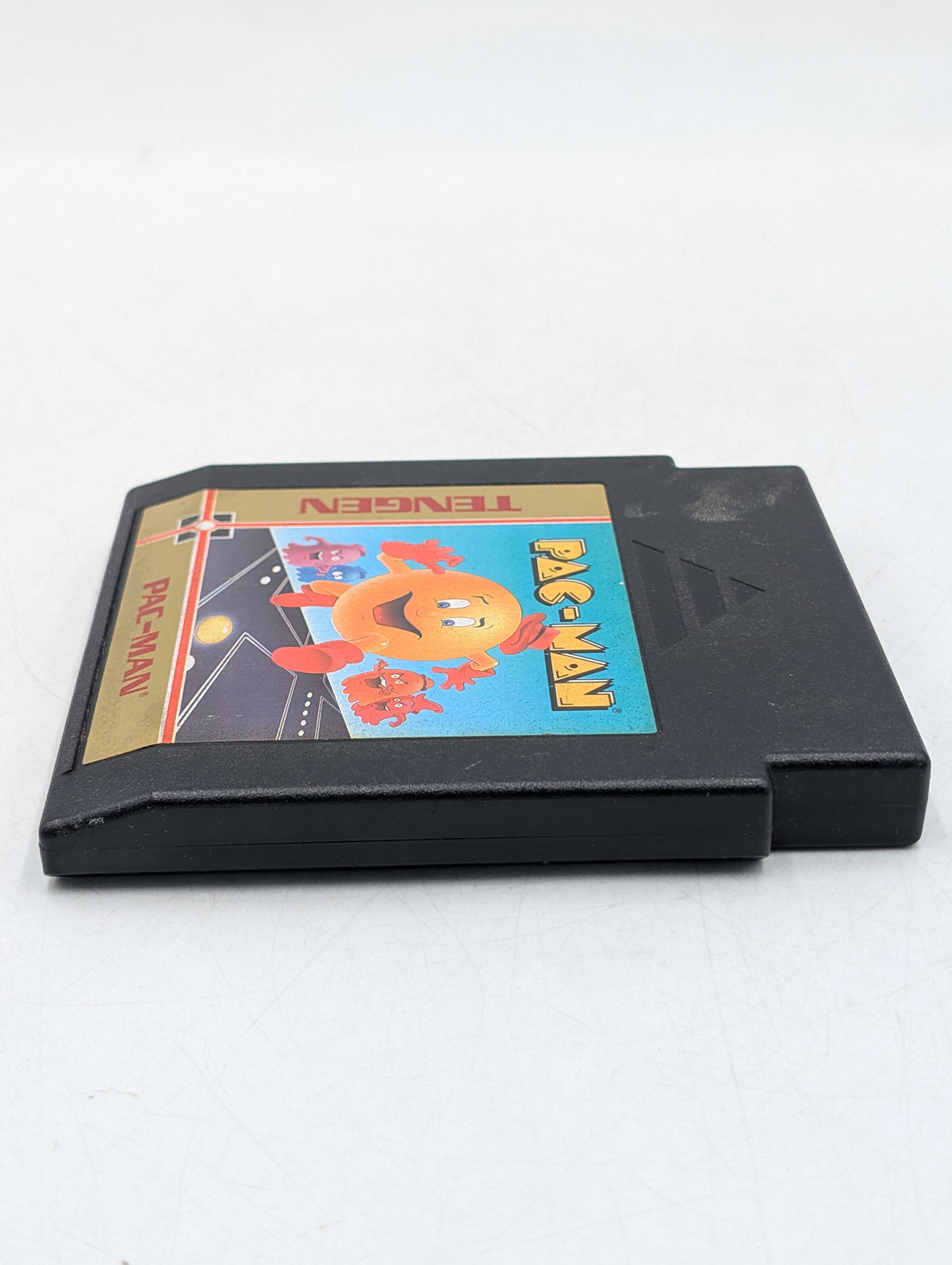 Pac-Man Nintendo NES 1990 Tengen Black Video Game Cartridge